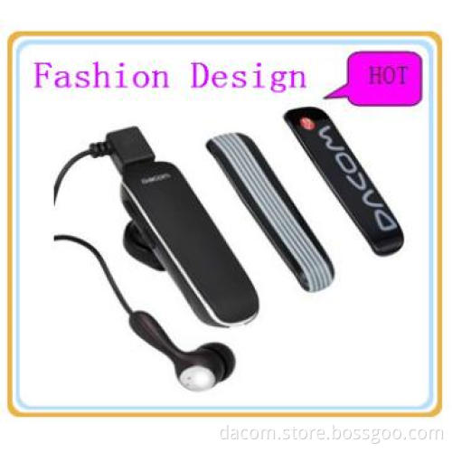 Fashion style stereo bluetooth headset with a removeble earphone